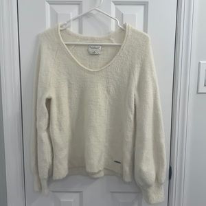 fuzzy sweater
